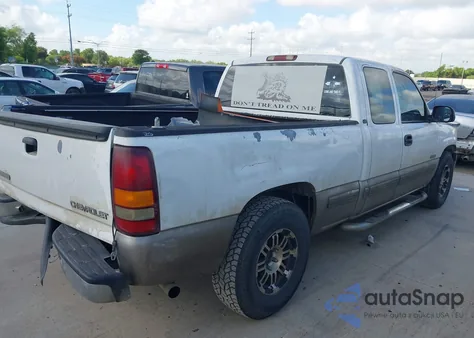 2002 Chevrolet Silverado 1500 Ls из США, поврежденный, VIN 2GCEC19V921168972